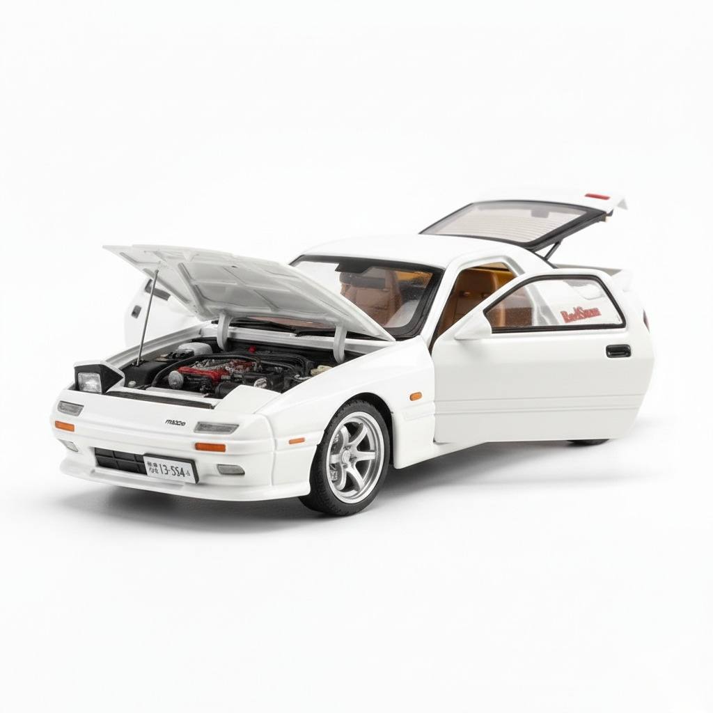 Mazda RX-7 (FD3S) Precision Metal Model – 1:32 Scale High-Detail Diecast
