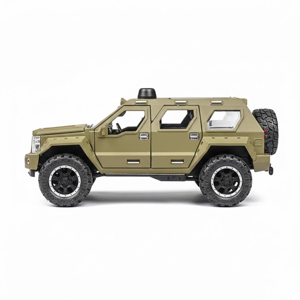 George Patton Special Edition Precision Metal Model – 1:24 Scale High-Detail Diecast