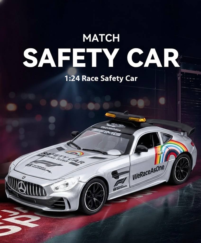 Mercedes-AMG GT-R Precision Metal Model – 1:24 Scale High-Detail Diecast