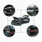 Bugatti Chiron Precision Metal Model – 1:32 Scale