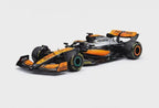 Team MCL60 Diecast – 1:43 Scale | High-Detail Papaya Orange & Anthracite Replica