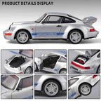 1:24 Porsche Die-cast Metal Car