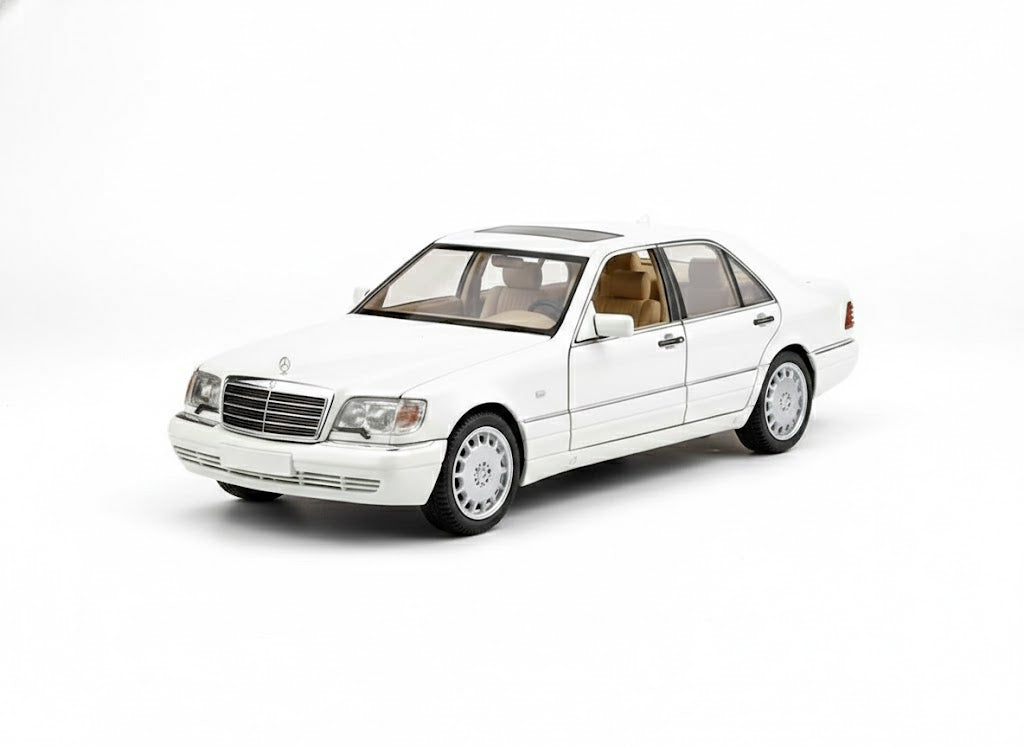 Mercedes-Benz W140 S-Class Diecast – Classic Luxury 1:24 Scale